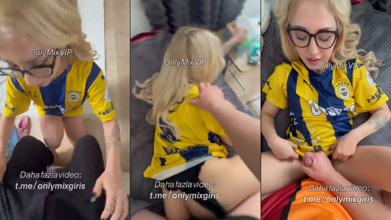 Fenerbahçe formalı hatunu sikiyor